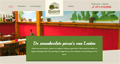 Desktop Screenshot of pizzeria-giuseppe.nl